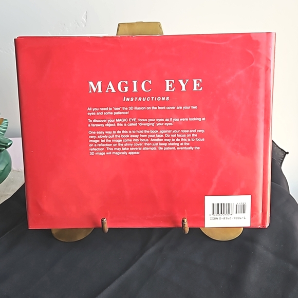Magic Eye Book Hardback Dust Jacket 1993 - Picture 2 of 6
